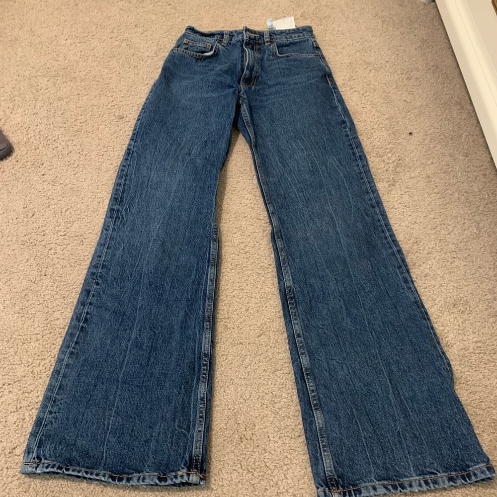 Zara relaxed fit jeans size 0